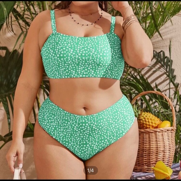 2x mint green bikini - Picture 2 of 7